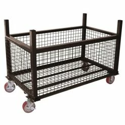 Southwire Tools & Equipment Southwire 56" Tainer Mac Stacking Material Cart TM60B