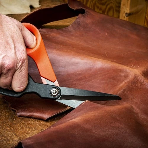 Crescent Tools Wiss 10" Titanium Coated Offset Right Hand Tradesman Shears CW10T 5 Crescent Tools Wiss 10" Titanium Coated Offset Right Hand Tradesman Shears CW10T - Image 3