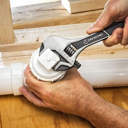 Crescent Tools Crescent 10" Wide Jaw Adjustable Wrench ATWJ210VS 5 Crescent Tools Crescent 10" Wide Jaw Adjustable Wrench ATWJ210VS - Image 3