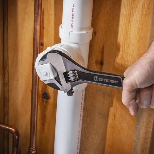 Crescent Tools Crescent 10" Wide Jaw Adjustable Wrench ATWJ210VS 6 Crescent Tools Crescent 10" Wide Jaw Adjustable Wrench ATWJ210VS - Image 4