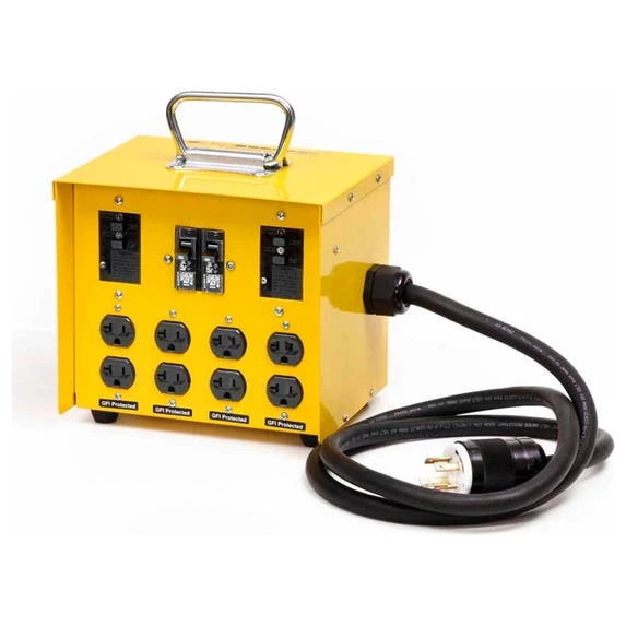 Southwire Tools & Equipment Southwire 30 Amp Mini X-Treme Box 125/250V 8 Outlet 20A UG GFCI 6532UGMX 4 Southwire Tools & Equipment Southwire 30 Amp Mini X-Treme Box 125/250V 8 Outlet 20A UG GFCI 6532UGMX - Image 2