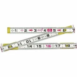 Crescent Tools Lufkin 6' Wood Folding Rule 066FN