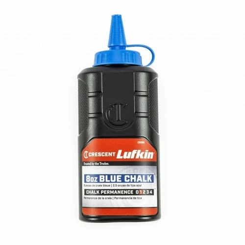 Crescent Tools Lufkin 8 Oz Blue Chalk Refill CB08B 3 Crescent Tools Lufkin 8 Oz Blue Chalk Refill CB08B