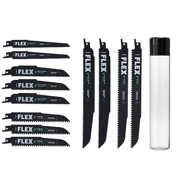 Flex Power Tools Flex 12 Piece Demolition Reciprocating Saw Blade Set FAM20201-12 3 Flex Power Tools Flex 12 Piece Demolition Reciprocating Saw Blade Set FAM20201-12