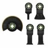 Flex Power Tools Flex 5 Piece Trimming Project Oscillating Accessory Set FAM40001-5