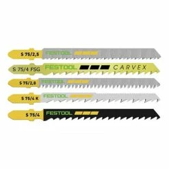 Festool Jigsaw Blade Assortment For Wood Cutting (25 Pack) 204275