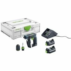 Festool CXS 10.8V Compact Cordless Drill Plus (2.6Ah) Kit 576098