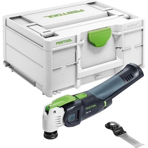 Festool 18V Cordless Oscillator Vecturo Multi-Tool StarLock OSC 18 E-Basic US (Tool Only) 576589 3 Festool 18V Cordless Oscillator Vecturo Multi-Tool StarLock OSC 18 E-Basic US (Tool Only) 576589