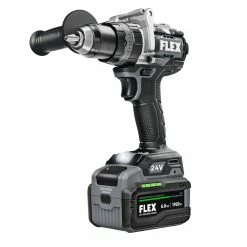 Flex Power Tools FLEX 24V 1/2" Hammer Drill Turbo Mode Kit (6.0Ah Stacked) FX1271T-1H