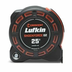Crescent Tools Lufkin 1-1/4" X 25' Shockforce G2 Magnetic Tape Measure LM1225-02
