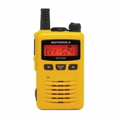 Motorola Two-Way Radios Motorola EVX-S24 Series Two-Way 256 UHF Channel Portable Radio (Yellow) AC146U512-MOT-NA