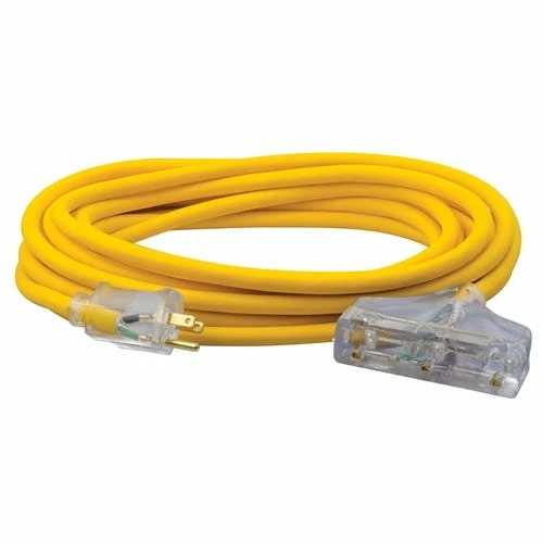 Southwire Tools & Equipment Southwire Cold Weather 3 Outlet Extension Cord 12/3 25ft SOU3487SW0002 4 Southwire Tools & Equipment Southwire Cold Weather 3 Outlet Extension Cord 12/3 25ft SOU3487SW0002 - Image 2