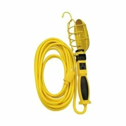 Southwire Tools & Equipment Southwire 14/3 25' SJEOW Metal Shield Trouble Light 56578802SW