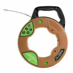 Southwire Tools & Equipment Southwire 125' SIMpull Poly Line Flexible Metal Leader Fish Tape FTSP45-125FML